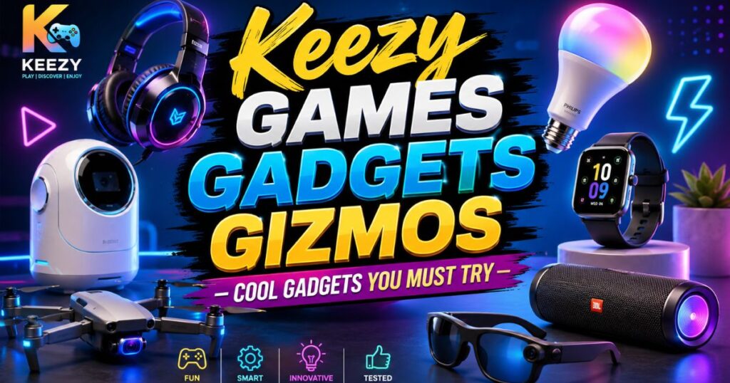 Keezy Games Gadgets Gizmos – Cool Gadgets You Must Try